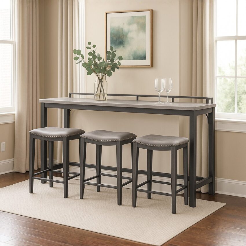 Saddlebrook 4pc Bar Set
