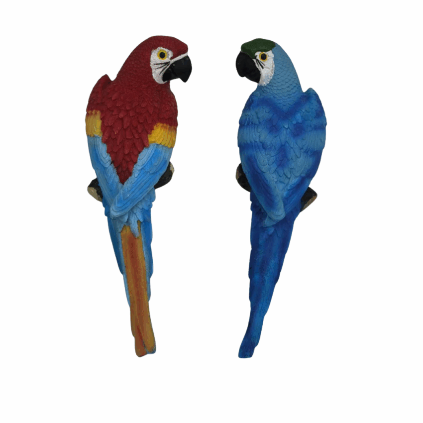 resin macaw
