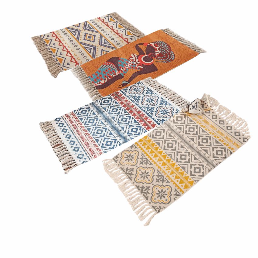 Tribal Poly Woven Runner - 60x180cm