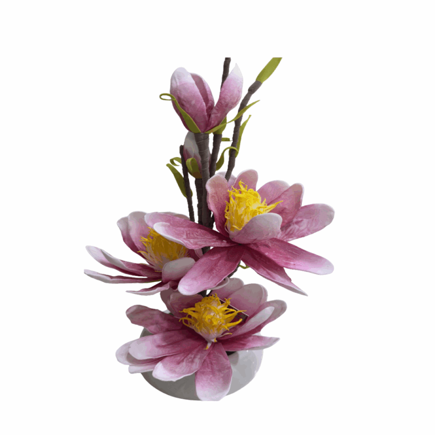 53cm Plastic Flower With Pot