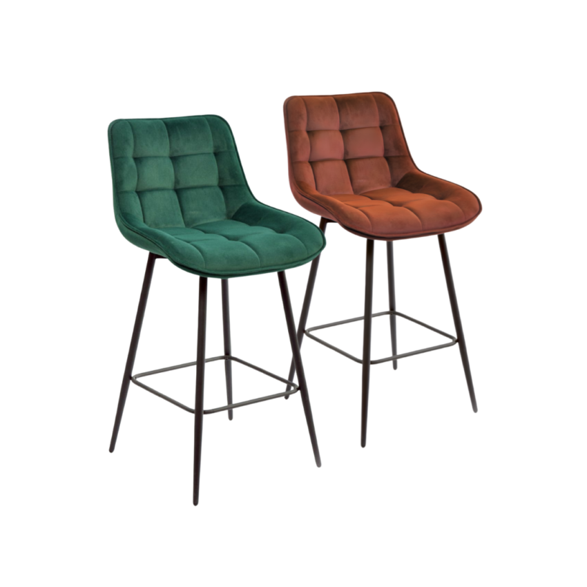 velvet barstools