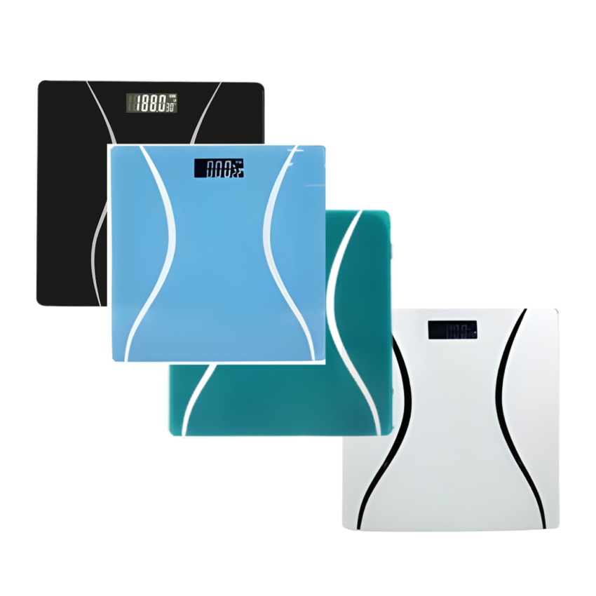 coloured bathroom scales