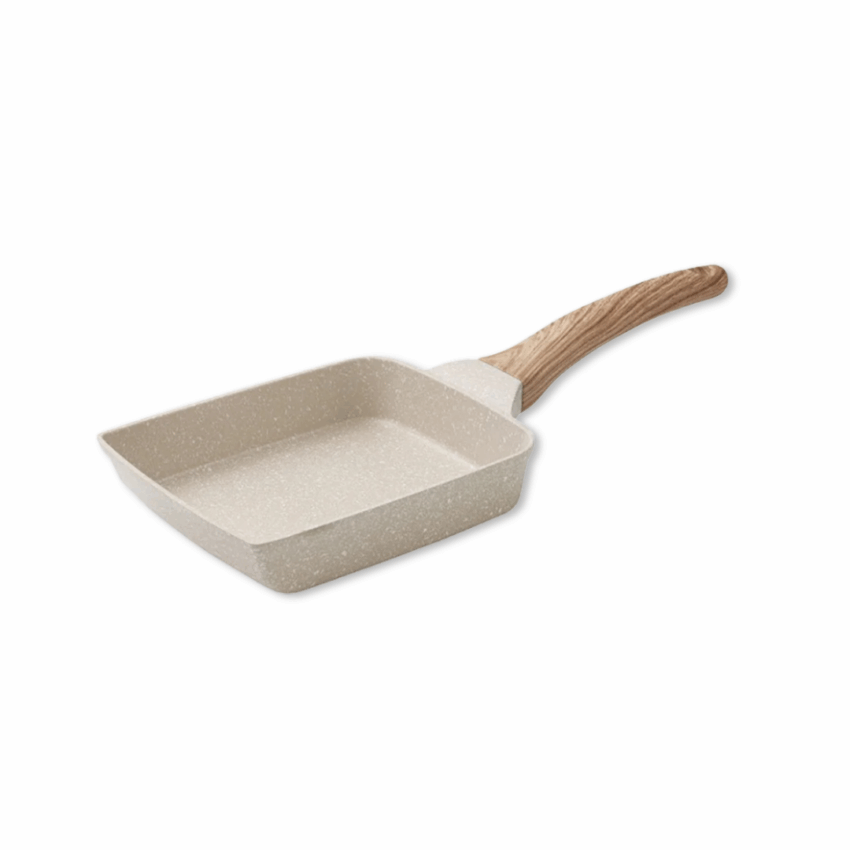 Frying Pan With Wooden Handle 360g