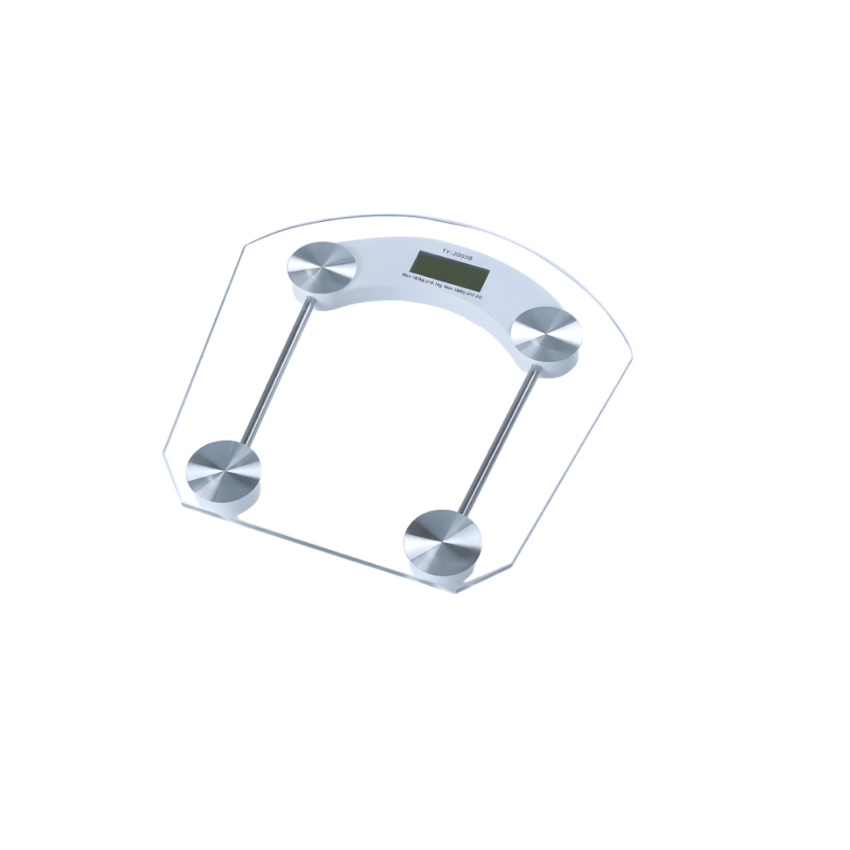 glass bathroom scale
