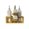Luxe Host Collection - 4pc Condiment Station Set