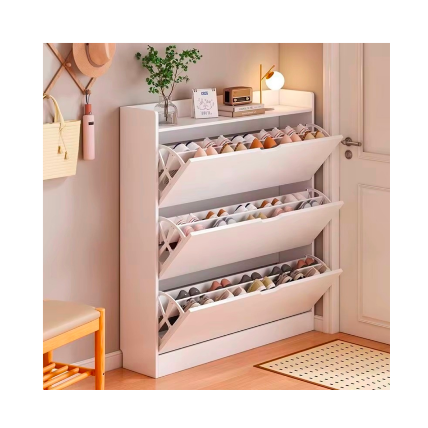 Entryway 3 Layer Shoe Cabinet
