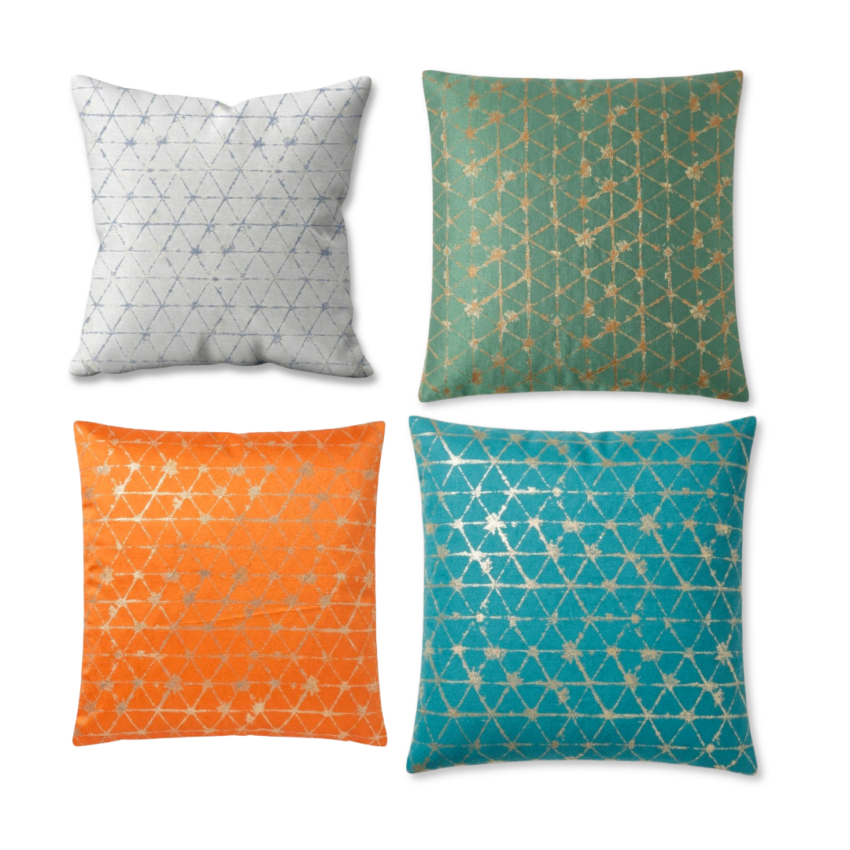 Lattice Luxe 18x18" Cushion Cover