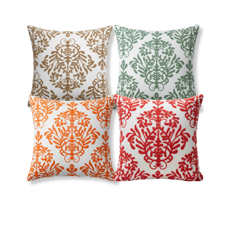 Luxe Crest 18x18" Cushion Cover