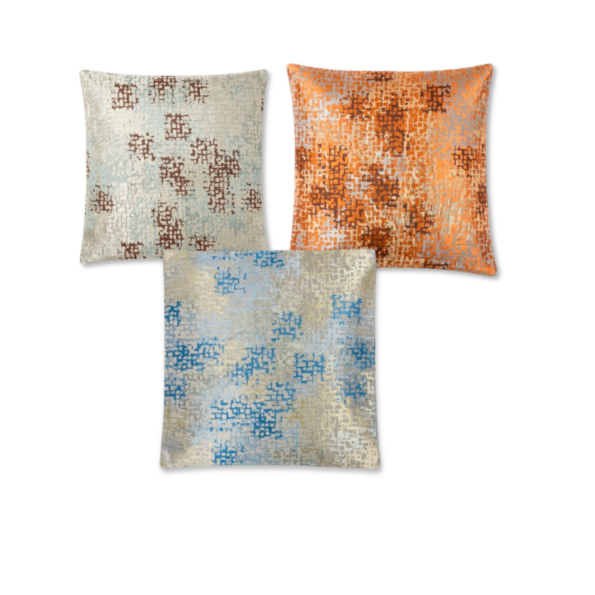 Modern Metallic 18x18 Cushion Cover