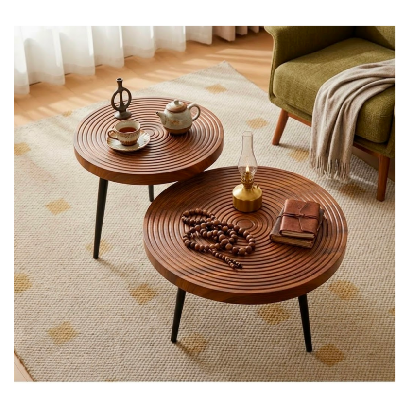 AKARI Ribbed Coffee Table