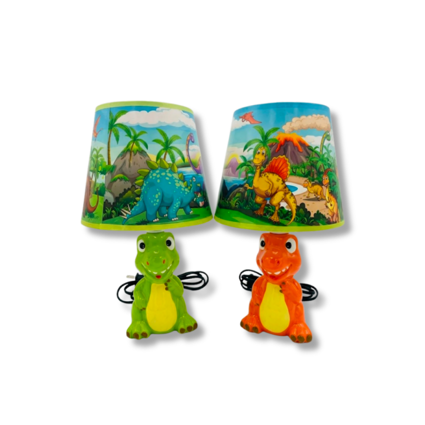 Dinosaur 34cm Kids Ceramic Lamp