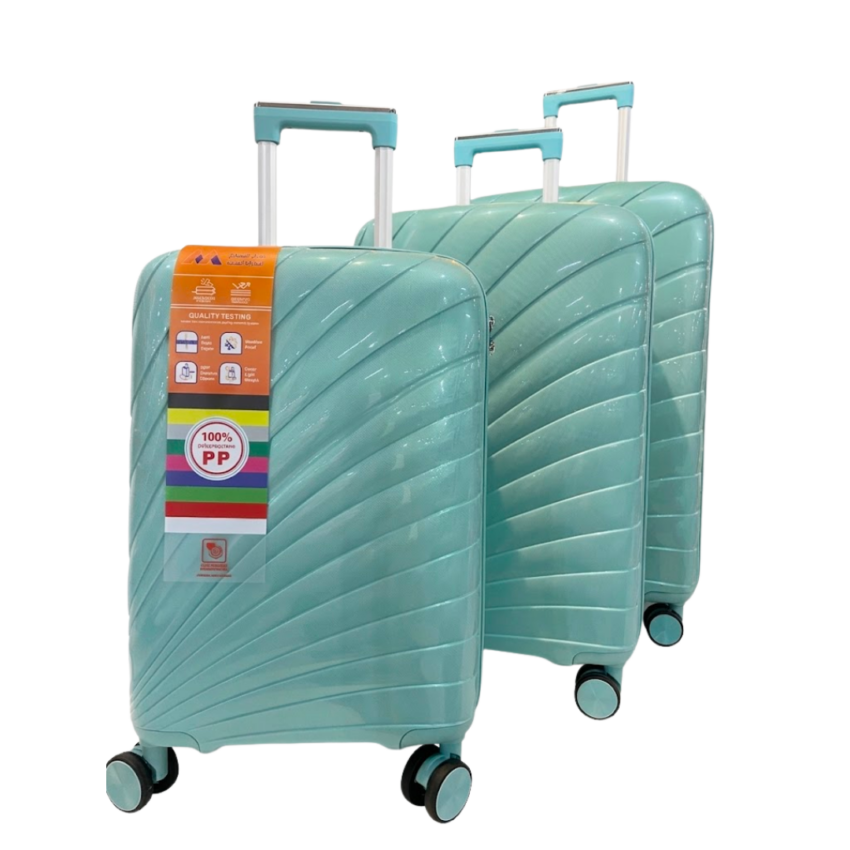 Nexia Hardshell Luggage - Light Blue