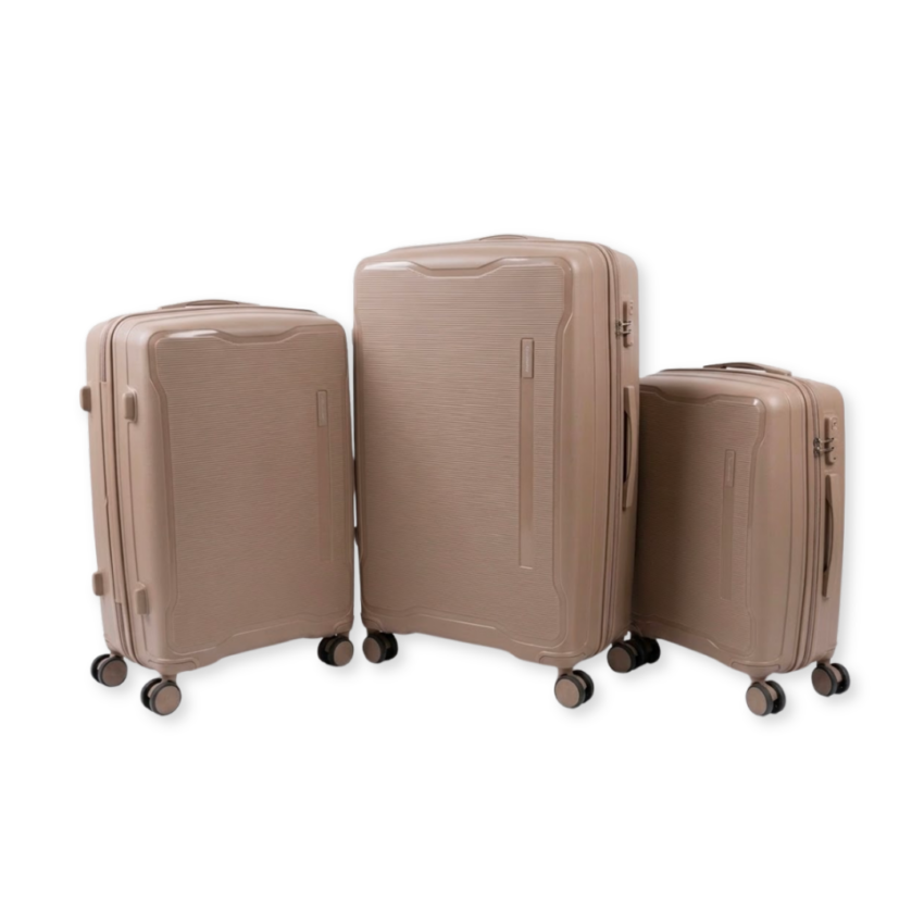 Nova Hardshell Luggage - Biege