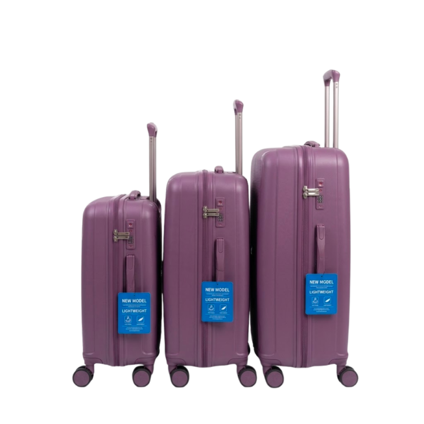 Nova Hardshell Luggage - Plum