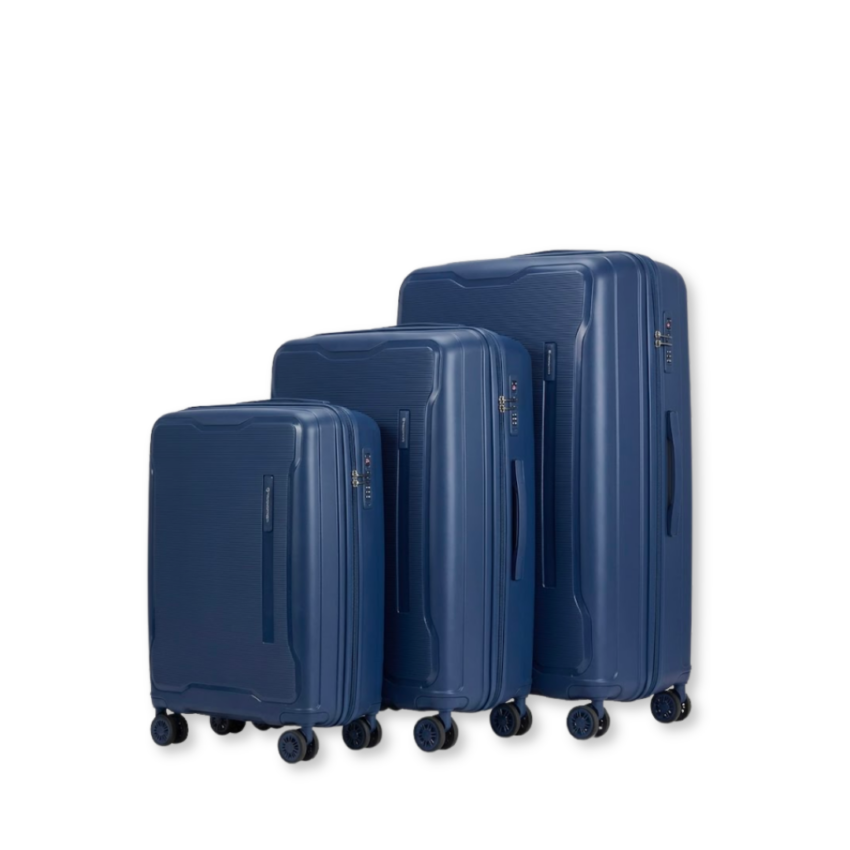 Nova Hardshell Luggage - Navy