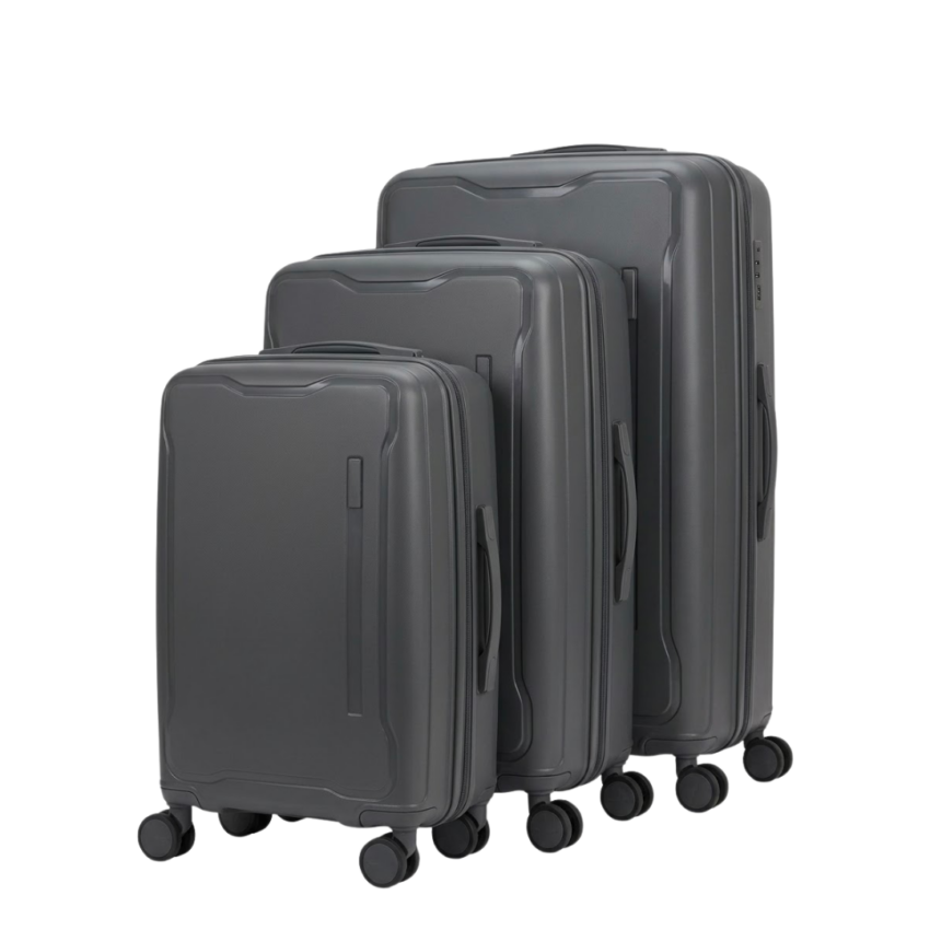 Nova Hardshell Luggage - Light Grey