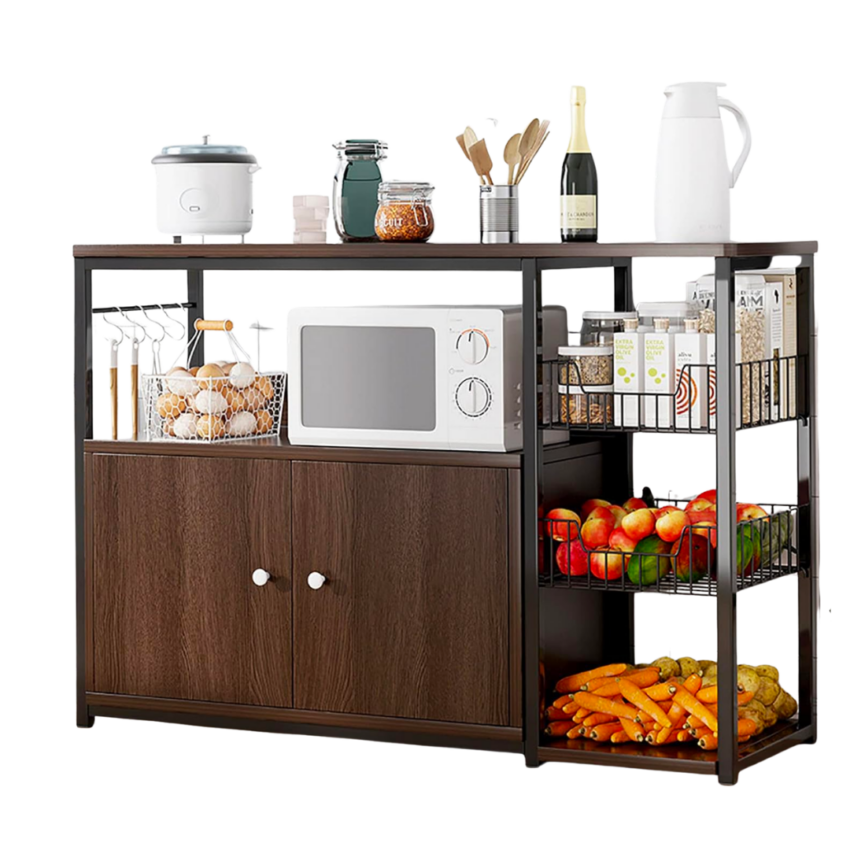 ROKU 80x30x80cm 3 Tier Storage Rack