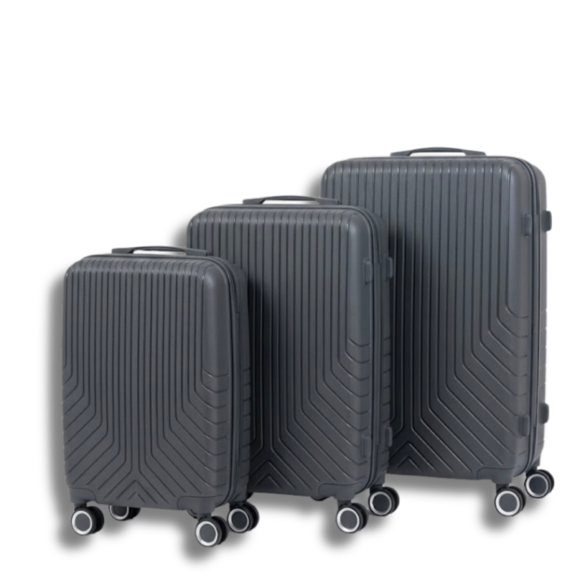 Nyasa Hardshell Luggage-Dark Grey