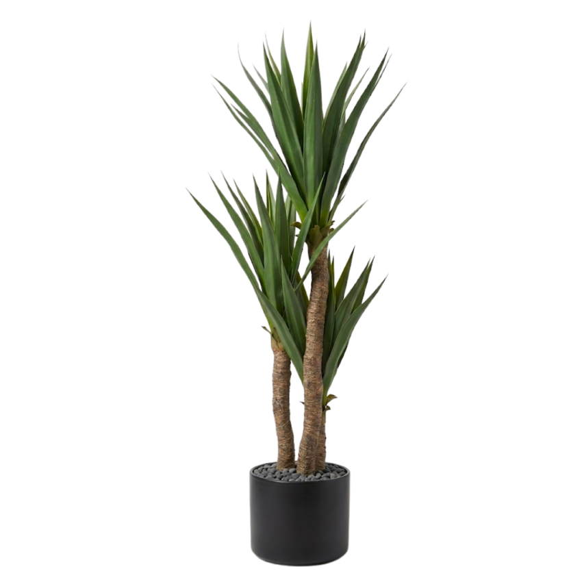 Artificial 3pt Yucca 5ft With Pot