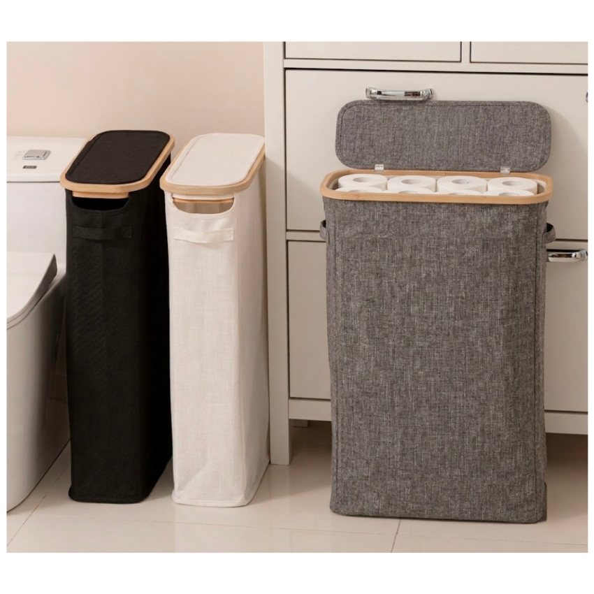 Compact Toilet Paper Storage