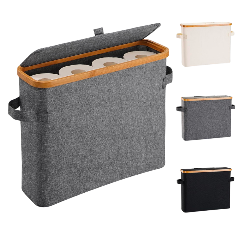 Compact Toilet Paper Storage