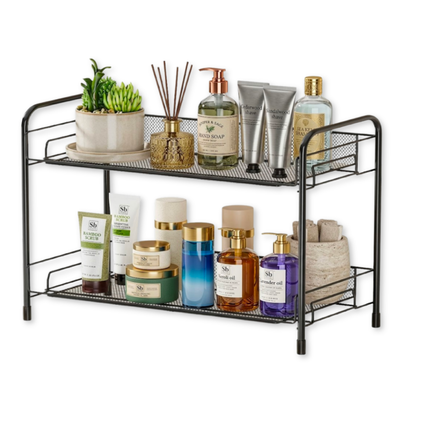Iron 36cm x 17cm Storage Shelf