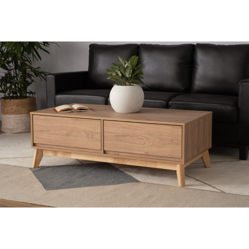 Monos Island 6ft 2 Drawer Coffee Table
