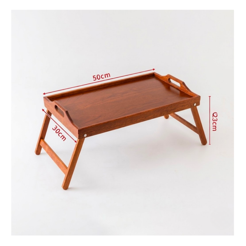 Wooden Bedside Tray