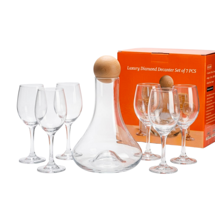 Luxe 7pc Carafe Set