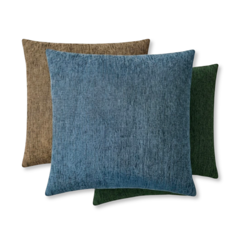 Chenille Throw Pillow 22 x 22"