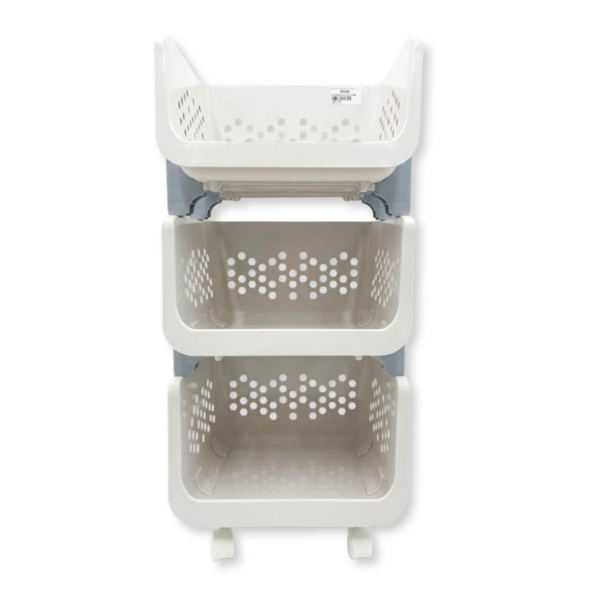 Kitchen Plastic Basket Shelving