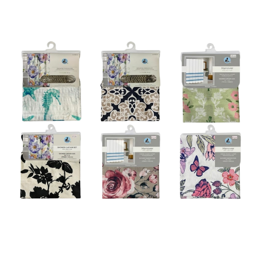 Voyage 180x180cm Polyester Shower Curtain