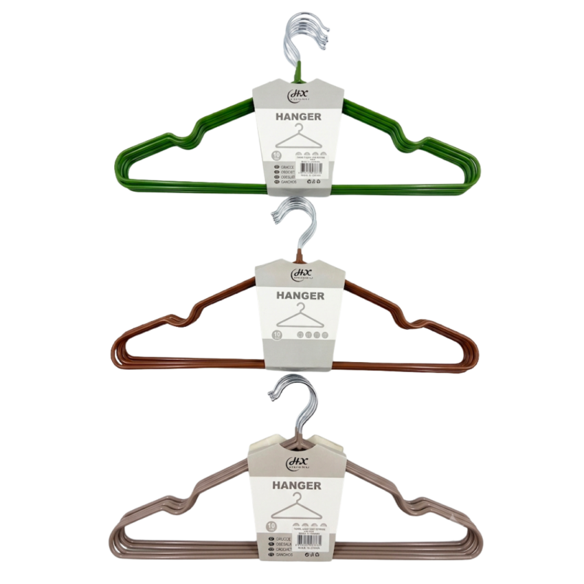 10pc Metal Wire Hanger 40*20cm