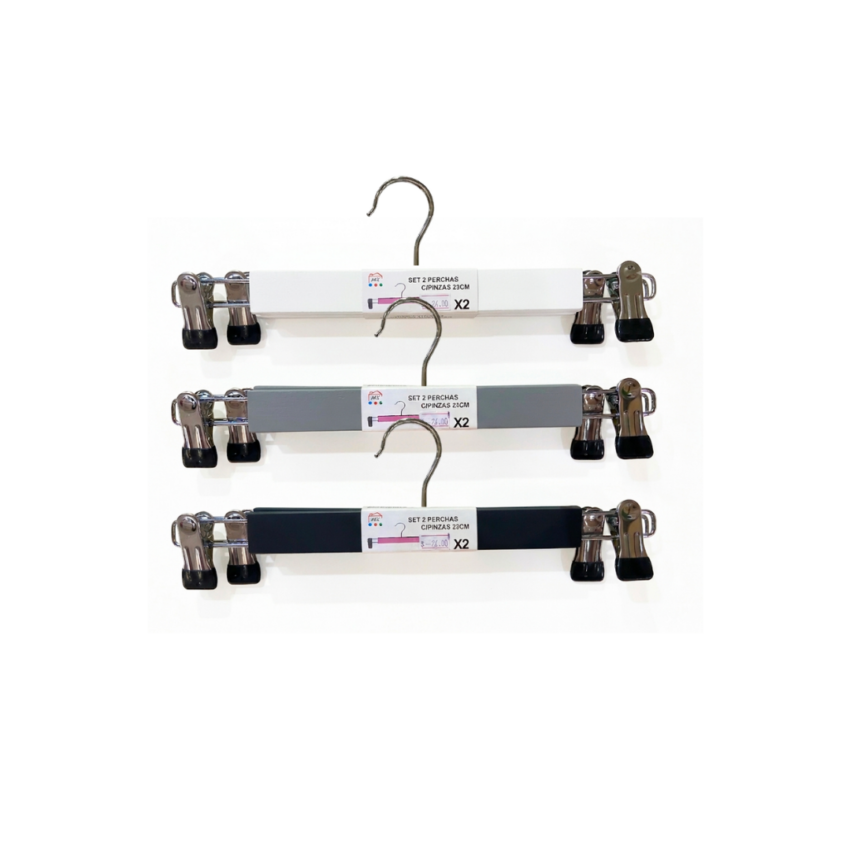 2pc 32cm Trouser Hanger