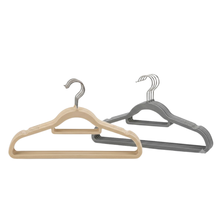 5pc Black 42cm Hanger