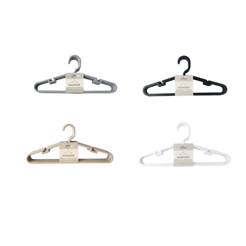 5PC Plastic 29cm Clothes Hanger