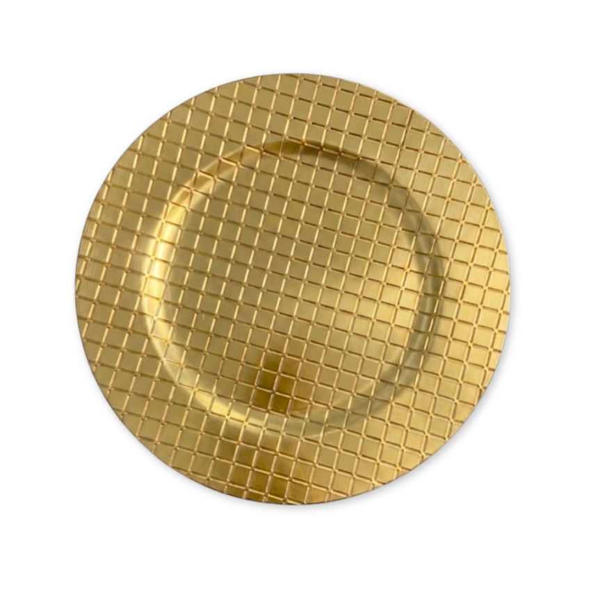 Artemis 13" Gold Charger Plate