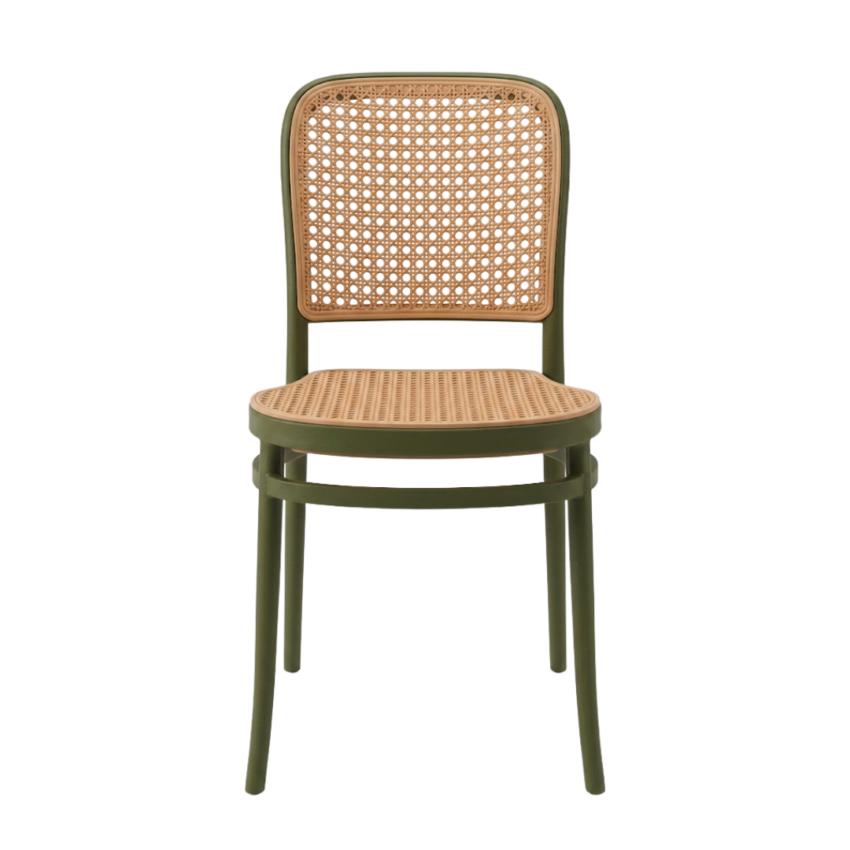Cane Weave Plastic Chair