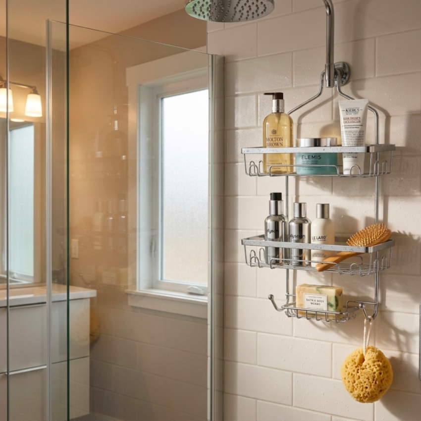 Essential 2 Tier Shower Caddy