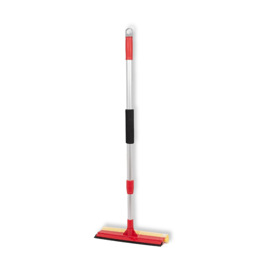 LIAO 10" Window Cleaner With Adjustable 28-48" Handle