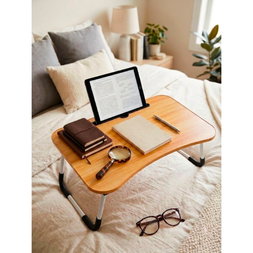 Wood finish 24x16" Multi-Functional Table