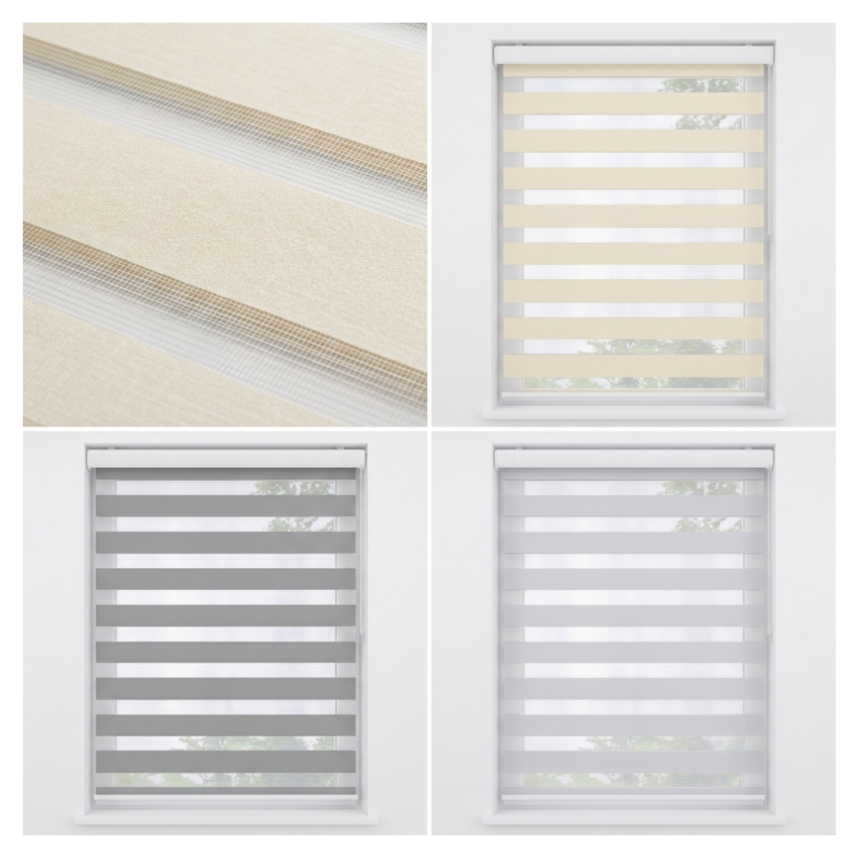 Zebra Fabric Blinds