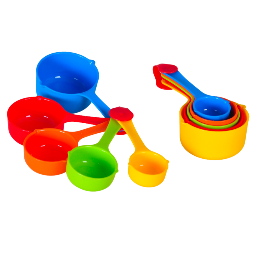 5pc Plastic Measuring Spoon Set