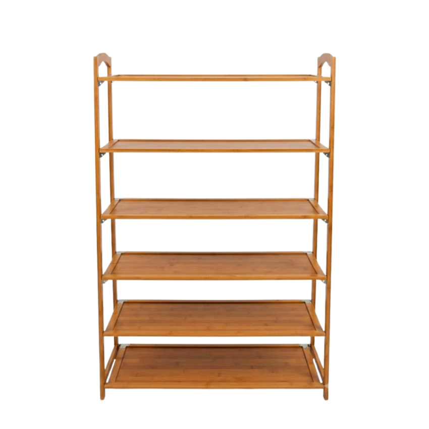 6 Tier Bamboo Rack- 68X23X106CM