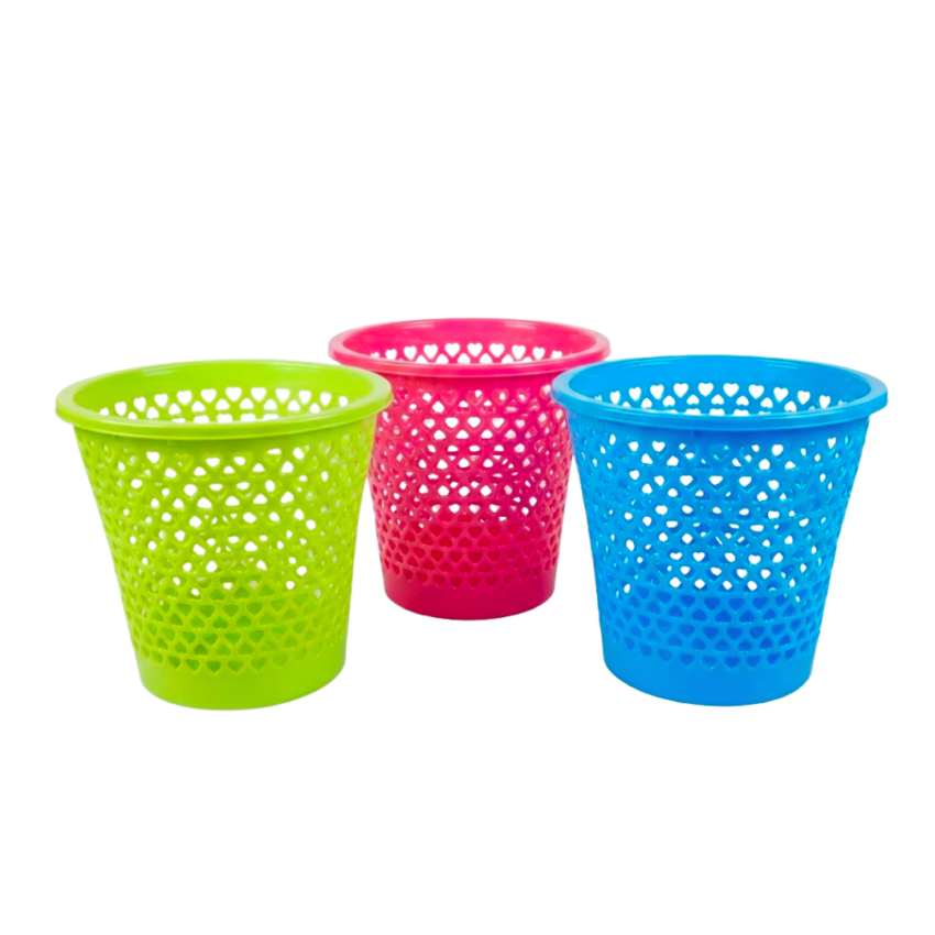 Basic 7L Plastic Trash Bin