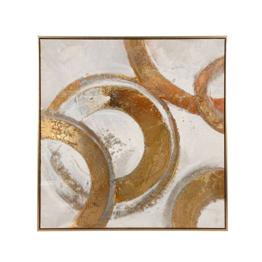 Continuum Painting w/ Frame 80X80CM