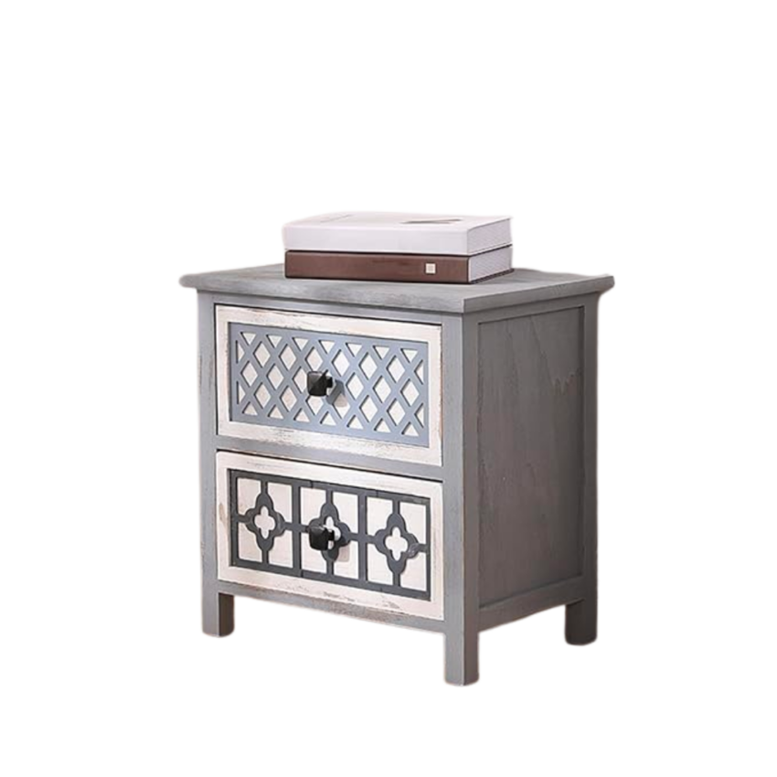 Hampton 2 Drawer Storage Cabinet
