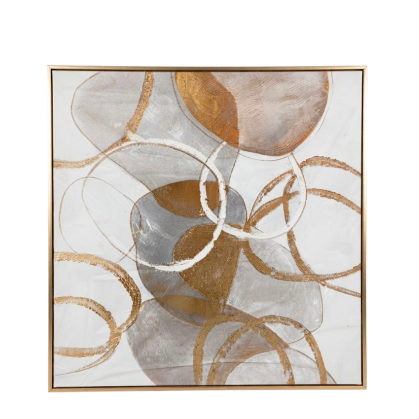 Infinite Painting w/ Frame 80X80 CM