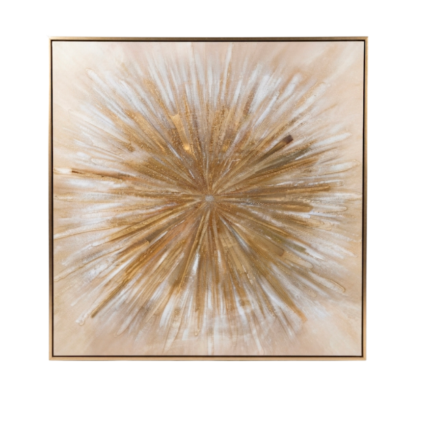 Luminary Painting w/ Frame 80X80 CM