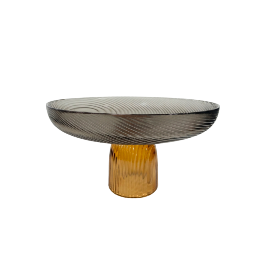 Noir 10" Décor Glass Stand